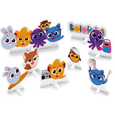 Imagem de Decoração De Mesa Festa Bolofofos - 08 unidades - Festcolor