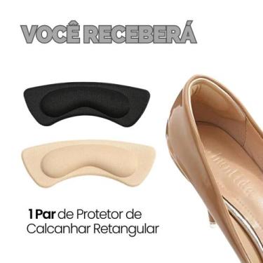 Imagem de Kit Protetor Adesivo De Calcanhar Tendão Aquiles Ajustável Sapatos - E