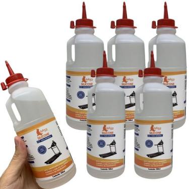 Imagem de Kit 5 Silicones Lubrificante Esteira e Bicicleta Elétrica e Uso Geral 