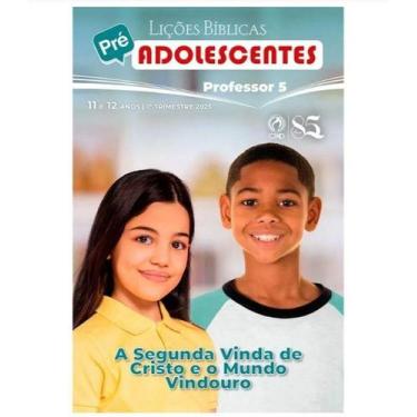 Imagem de Revista Lições Bíblica Pré-Adolescentes Professor 1º Trimestre 2025 - 