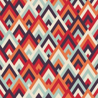 Imagem de Papel De Parede Temático Geométrico Colorido - 3,00x0,50m - DEKAL DECO