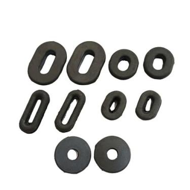 Imagem de Kit 10 Borrachas Tampa Lateral Titan 125/150/160 - motobor