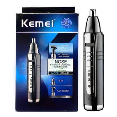 Imagem de 3u Máquina 2 Em 1 Para Depilar Nariz, Barba, Bigode E Orelha - Kemei, 