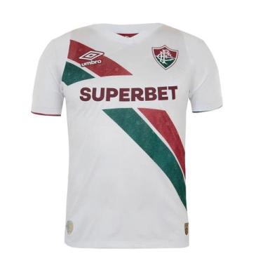 Imagem de Camisa Fluminense Jogo 2 Oficial Superbet Torcedor Masculina - Umbro, 