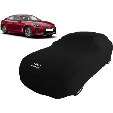 Imagem de Capa Para Cobrir Carro Kia Stinger Tecido Helanca - Mz, Preta