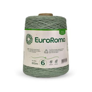 Imagem de Barbante Euroroma nº 6  Crochê Tricô Macramê Tear 600g 610m, 0802 - Es