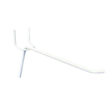 Imagem de 100 Gancho Para Eucatex 0,10cm - Arame 4mm Branco - Bedetti, Branco
