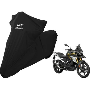 Imagem de Capa Para Moto BMW G 310 GS Postagem Imediata Com logo - Mz, Preta