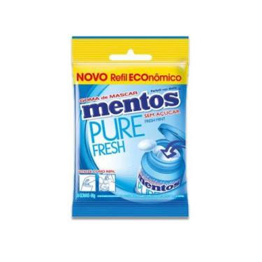 Imagem de Mentos Bag Refil Fresh Mint Zero Açúcar 56g, Mint