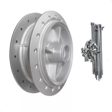 Imagem de Kit Cubo Traseiro  Raio 4mm Titan 150 Ks Es Esd 2004 A 2008 - Fabreck 