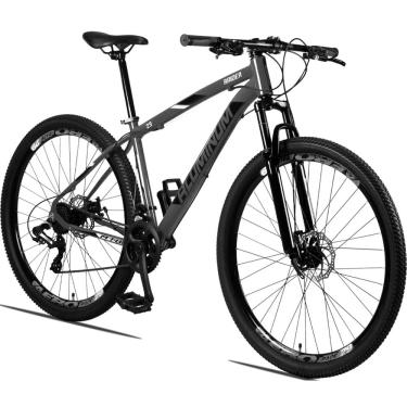 Imagem de Bicicleta Aro 29 Aluminum Raider 24 Marchas Vel Index Freio a Disco Alumínio MTB