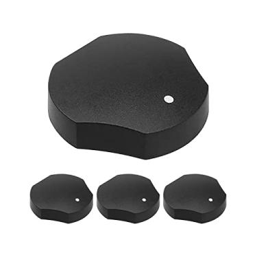 Imagem de Pacote com 4 74009592 substituição de botão de fogão compatível com Whirlpool JennAir fogão substituição WPL74009592 WP74009592 L74009592 1032643 71003477 AH2087006 EA2087006 PSE 20870 06 B0034IT8G2