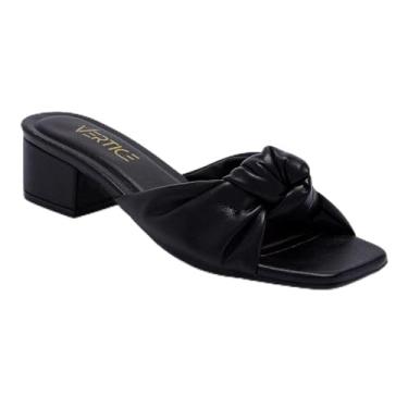 Imagem de Mule Feminino Salto Bloco Tira Soft 34