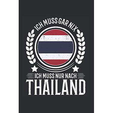 Imagem de Thailand Reise Notizbuch: Thailand Urlaub Reise Geschenk / 6x9 Zoll / 120 ausfüllbare Seiten
