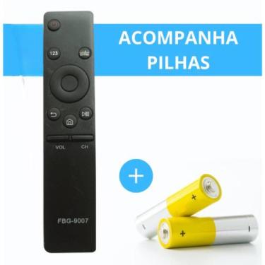 Imagem de Controle Remoto TV Compatível SMART Samsung 4K FBG 9007