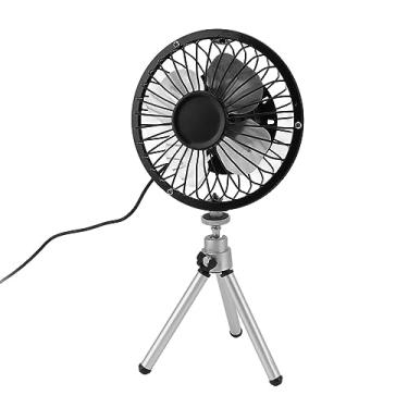 Imagem de Ventilador Solar Ao Ar Livre, Ventilador Portátil Com USB, Dual Powered Fan Ventilador Solar Ventilador Solar de Ventilação Portátil Para Casa Camping Pesca Exterior