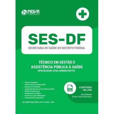 Imagem de Apostila SES-DF - Técnico em Gestão e Assistência Pública à Saúde - Es
