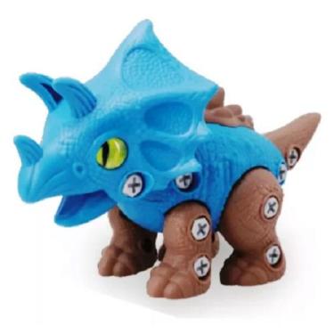 Imagem de Brinquedo de montar - Triceratops - envio imediato - Polibrinq