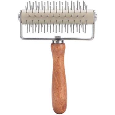 Imagem de INCHOO Ferramenta caseira de aço inoxidável para pizza, bolo, pão, pastelaria, ferramenta de cozedura de massa, rolo de agulha