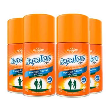 Imagem de Kit Repelente de Insetos Repellere Proteção Intensa Aerossol 150ml 4 U