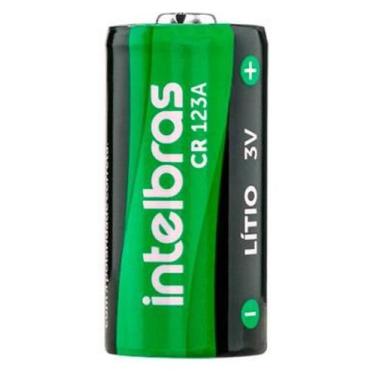 Imagem de Bateria Não Recarregável de Lítio 3V CR 123A Intelbras