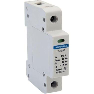 Imagem de Dispositivo De Proteção Contra Surtos Tramontina Tds 1 P 45 Ka 275 V C