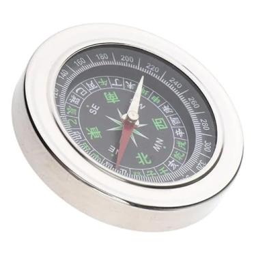 Imagem de Bússola Profissional 6 cm Metal Bolso Camping Pesca Trilha TG (2)