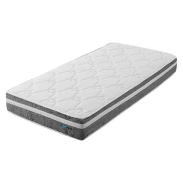 Imagem de Colchão Solteiro Mola Ensacada Probel Akira (88x188x20cm) Branco, Bran