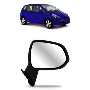 Imagem de Retrovisor Fit 2003 2004 2005 2006 2007 2008 Elétríco - RETROVEX, Dire