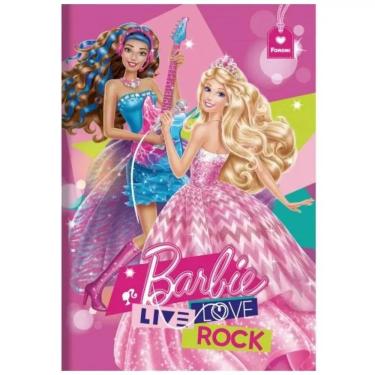 Imagem de Caderno Costurado Universitário Barbie Foroni - Sortido