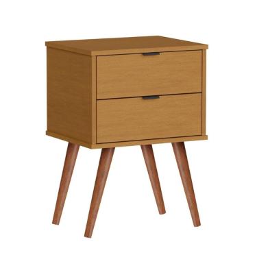 Imagem de  Mesa de Cabeceira 1818 Nature Puxadores Cava JB Bechara