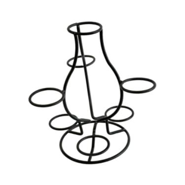 Imagem de TTETTZ Exibição de esfera Base Sphere Rack Rack Stand Evan Display Solter para sala de estar mesa de mesa, Preto