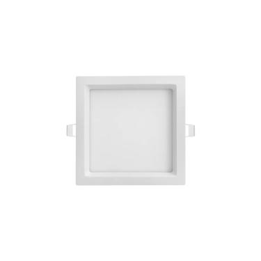 Imagem de Plafon Led Quadrado Recuado Embutir 22,5x22,5cm 20W 4000K Branco Cód. SE-240.1652 – Save Energy