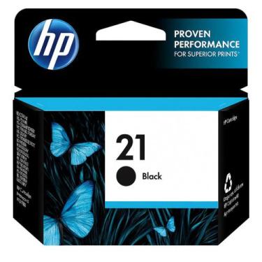 Imagem de Cartucho Tinta Hp 21 Preto D1320 1560 2445 Original
