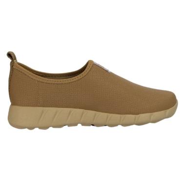 Imagem de Tênis Piccadilly 970100 Feminino Nude confortável sem cadarço