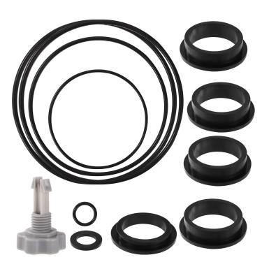 Imagem de Lyreh 12 unidades Conjunto de substituição para areia filtro piscina compatível com Intex bomba filtro areia Krystal Clear, inclui 1 unidade válvula de libertação de ar 11 unidades juntas torácicas