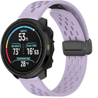 Imagem de Compatível com pulseiras SUUNTO Ocean, pulseira esportiva de silicone macio respirável de 20 mm, 22 mm compatível com SUUNTO Ocean, Race, Race S, vertical, 9 Peak, 9 Peak Pro, 5 Peak, 3 Smartwatch