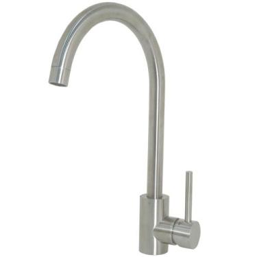 Imagem de Misturador para Pia e Mesa Monocomando de Inox Escovado - 771733 - STO