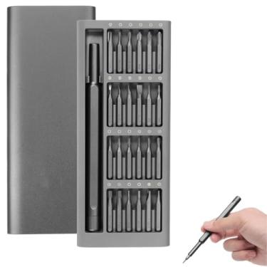Imagem de Kit de Chaves de Precisão Conjunto de Ferramentas 25 Peças Pontas Magnéticas Intercambiáveis para Eletrônica Manutenção em Celulares, Notebook, Eletrônicos Diversos