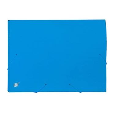 Imagem de Pasta Elástico - Ofício - PP - Opaca - Lombo 20mm AZUL