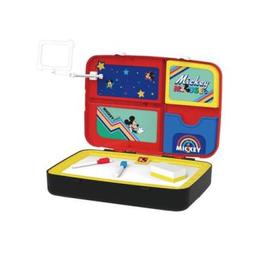 Imagem de Mochila de Atividades com Canetinhas e Acessórios Multikids, Mickey