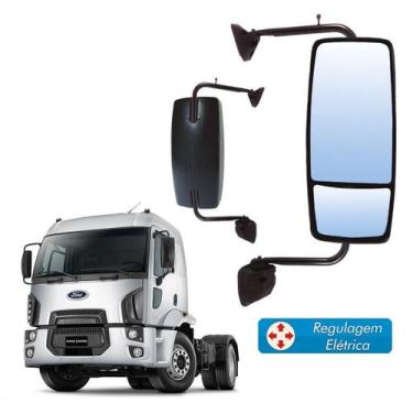Imagem de Retrovisor Completo Ford Cargo 2011 2012 Ld Com Regulagem - Globo