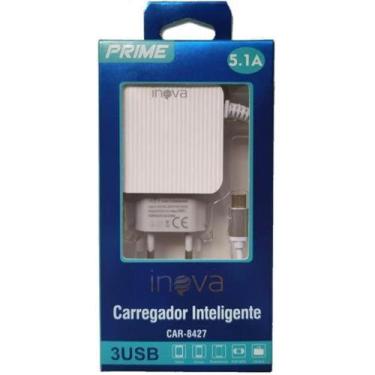 Imagem de Carregador inova Tipo C 5.1A CAR-9002