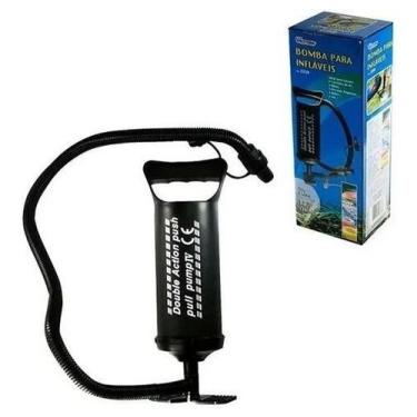 Imagem de Bomba De Ar Manual Encher Bola Piscina Colchão Boia Inflavel - Western