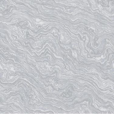 Imagem de Papel de Parede Vip1044 Marmore Cinza/Azul - Rolo Fechado de 53cm x 10
