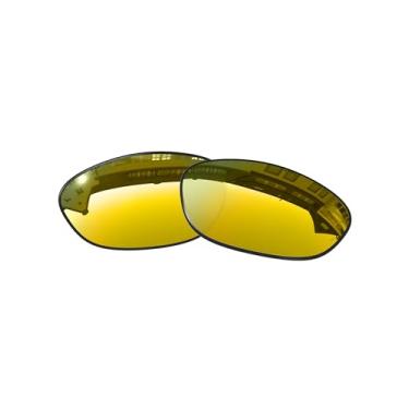 Imagem de OOWLIT Lentes de substituição compatíveis com óculos de sol Oakley Juliet 24K não polarizadas