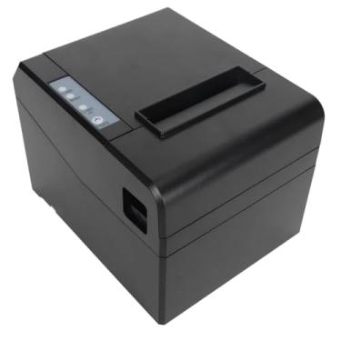 Imagem de Impressora Térmica de Recibos POS, 80mm, USB, Cor Preta
