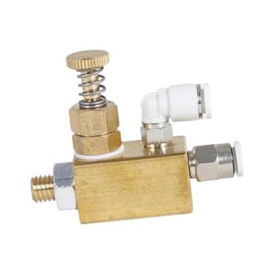 Imagem de Generic Bico de pulverização para limpeza de máquina de colagem de bordas, peça de colagem de bordas, bico de latão profissional, 60x47.33 Mm