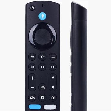 Imagem de INTECHING Controle remoto de voz para Smart TVs Insignia NS-24F201NA23, NS-32F201NA23, NS-42F201NA23, NS-43F301NA25, NS-50F301NA24, NS-65F301NA23