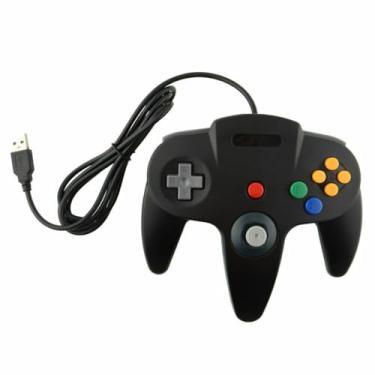 Imagem de USB Wired Controller Joypad Joystick Gamepad Gaming Fit for Nintendo N64 Mac USA
